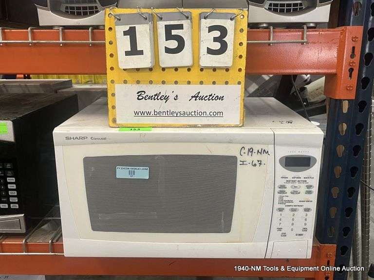 SHARP CAROUSEL MICROWAVE Bentley & Associates, LLC