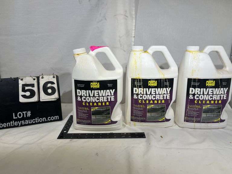 LOT 3 PURPLE POWER CONCRETE & DRIVEWAY CLEANER Bentley & Associates, LLC