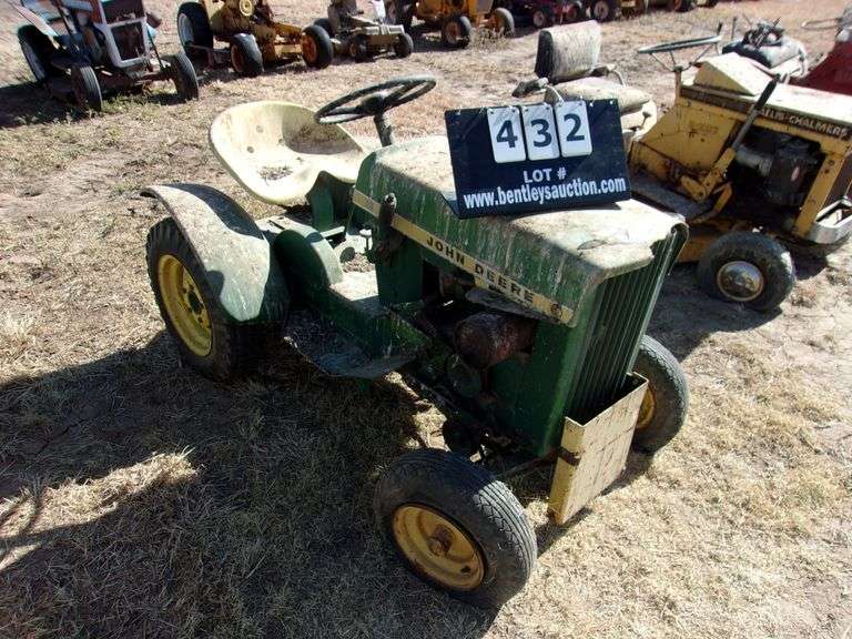 JOHN DEERE 110 LAWN TRACTOR, S/N SNT1011062404M Bentley & Associates, LLC