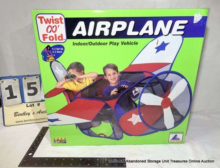 AIRPLANE TWIST & FOLD INDOOR/OUTDOOR PLAY VEHICLE Bentley & Associates, LLC