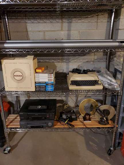 Kodak carousel 600,Emerson VHS players and TV antennas - Bid-Assets