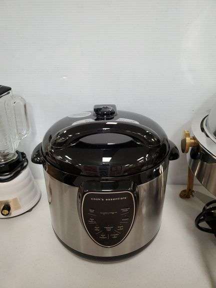 New Cooks Essentials multi function pressure cooker - Bid-Assets Online