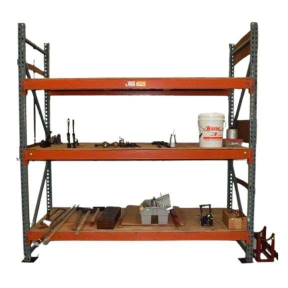 Heavy Duty Metal Shelf Bartkus Auctioneers
