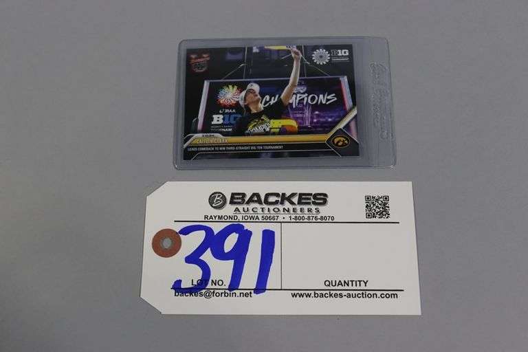 Caitlin Clark Iowa Hawkeyes Bowman U Now online exlcusive limited print