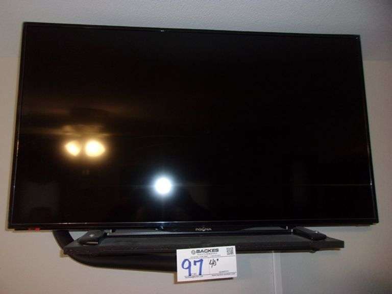 Insignia 40" TV, with remote, no mount - Backes Commercial Auctioneers