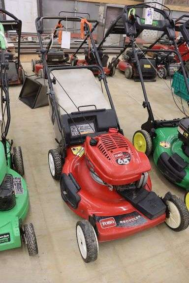 Toro 22" gas powered self propelled push lawn mower - does not start