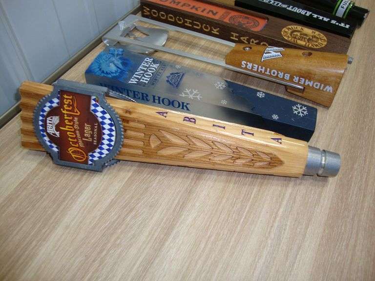 Lot of 6 Assorted Tap Handles Bid Master Auctions