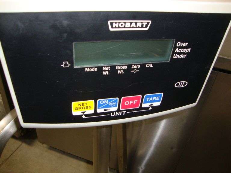 Hobart Scale on Cart, Model HBR3011 Bid Master Auctions