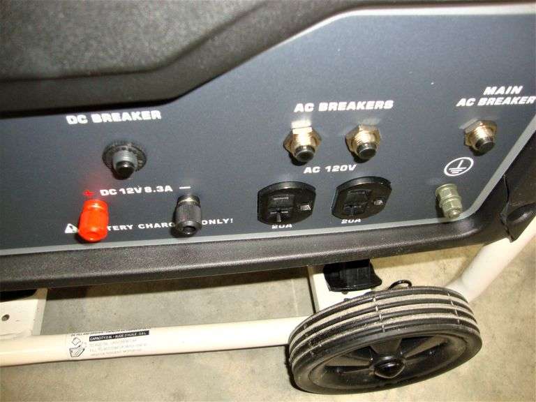New Pulsar 3500W Gas Generator, Model PG3500MR - Bid Master Auctions