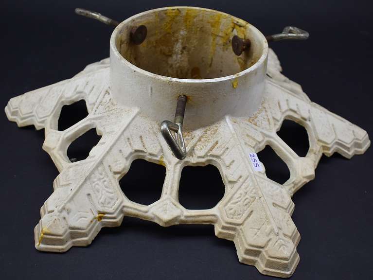 Large Cast Iron Christmas Tree Stand BHD Auctions