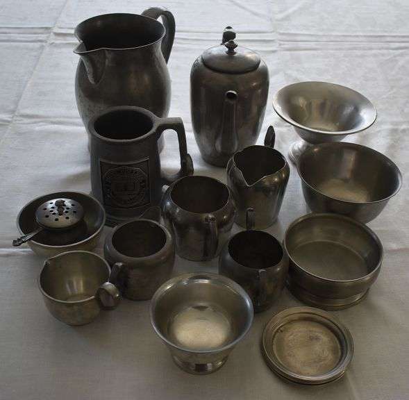 Assorted Pewter Items BHD Auctions