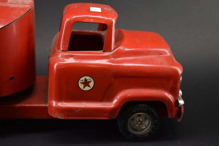Buddy L Moline Pressed Steel Texaco Tanker Truck BHD Auctions