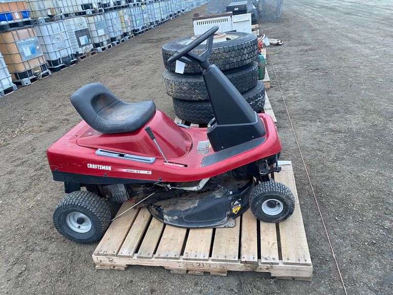 Craftsman Riding Lawn Mower Booker Auction Company