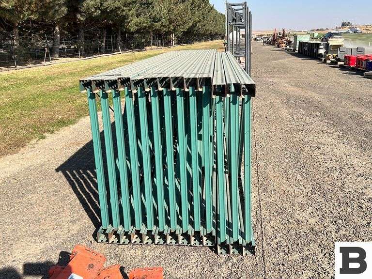 15’x42” Pallet Racking Legs Booker Auction Company