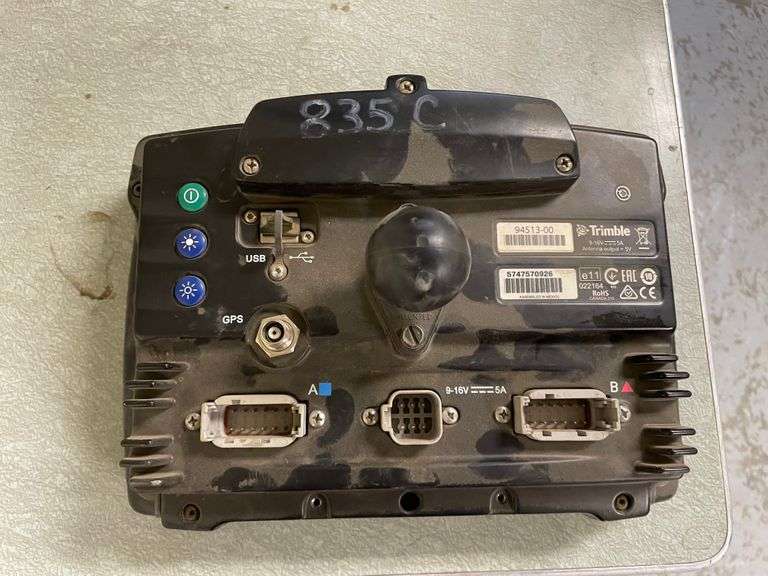 Trimble CFX750 Monitor Booker Auction Company