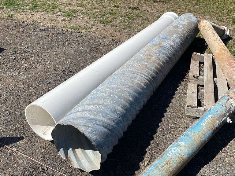 PVC Pipe and Metal Culvert Booker Auction Company