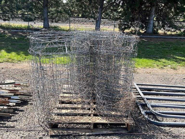 Woven Wire Fence Booker Auction Company