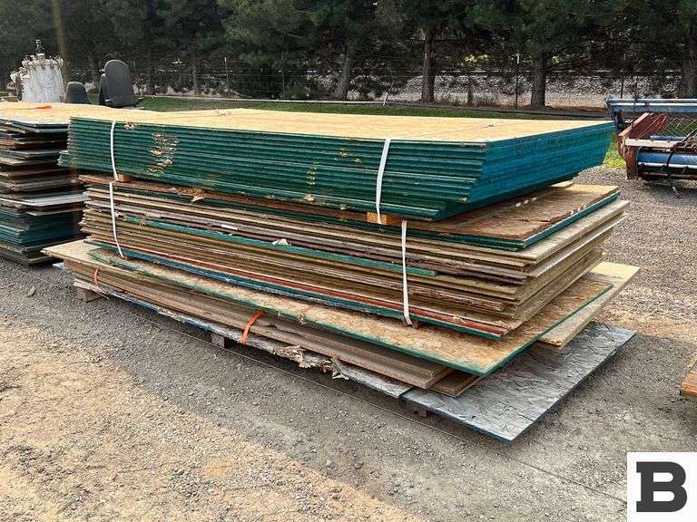 4x8 Plywood Booker Auction Company