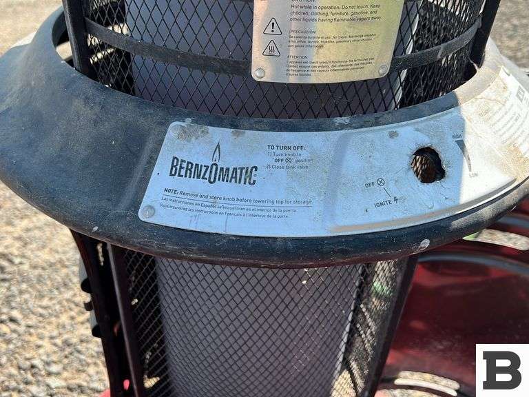 Bernzomatic Propane Heaters Booker Auction Company