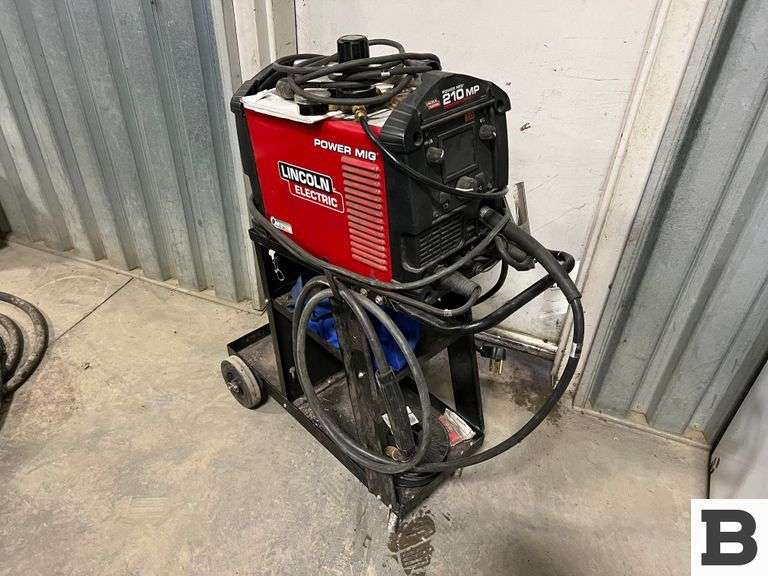 Lincoln Electri 210 MP Mig Welder - Booker Auction Company
