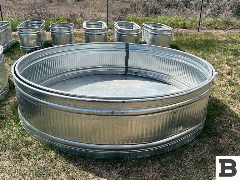 Round Livestock Tanks Booker Auction Company