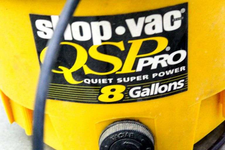 Shop Vac 3.0 QSP Pro 8 Gallon Wet/Dry Vac. 120V, 15"x22" - Bunting
