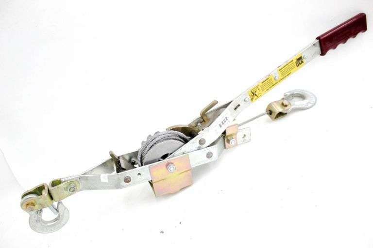 Rope Ratchet Puller ComeAlong hand puller Bunting Online Auctions