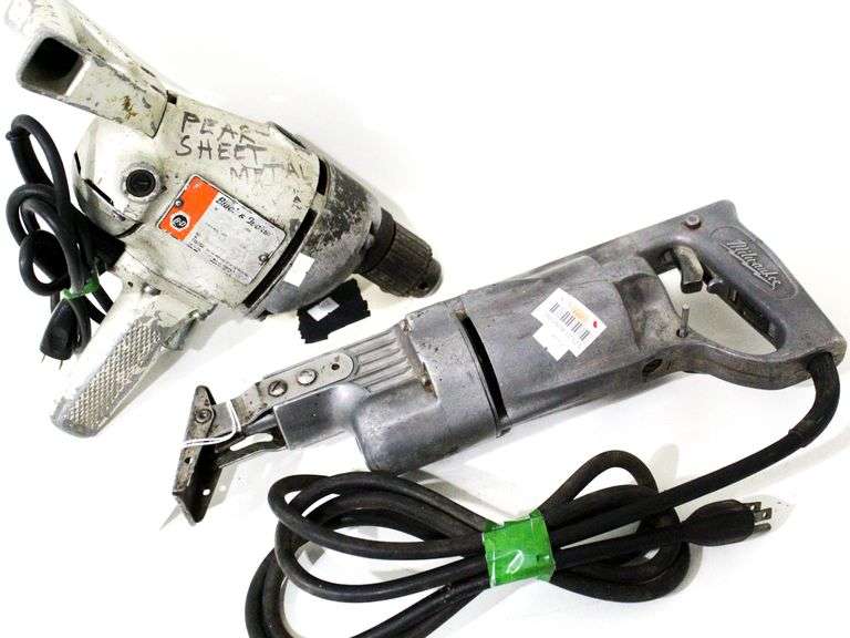 Black & Decker Model 1320 1/2" Heavy Duty Drill and Milwaukee