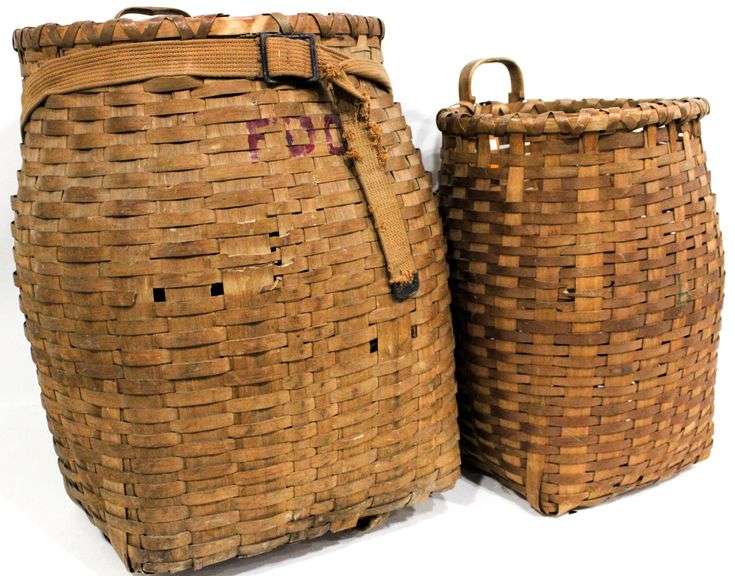 Vintage Baskets May be Antique Maine First Nations / Indigenous