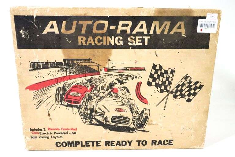 Vintage AutoRama Racing Set Bunting Online Auctions