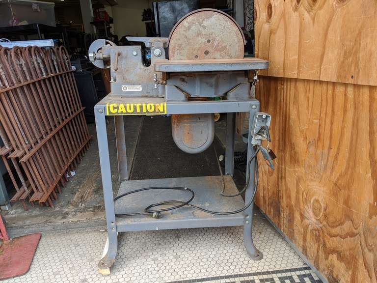 Rockwell Disc / Belt Sander Bid On Estates Auction Services