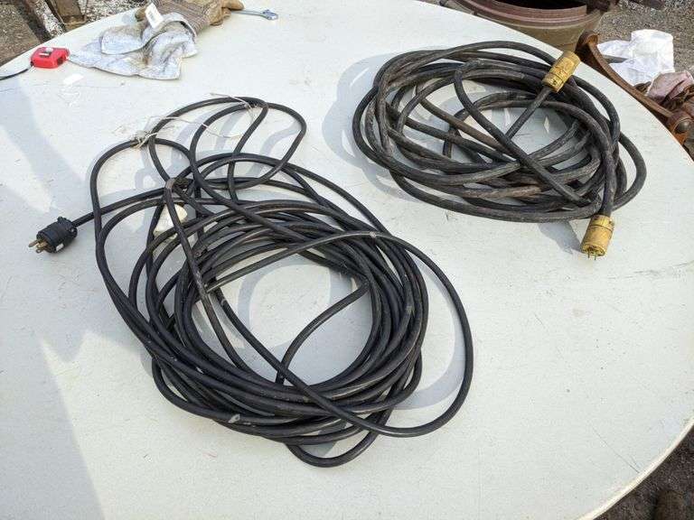 2 Heavier Gauge Extension Cords Bid On Estates Auction Services