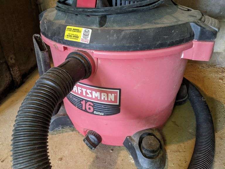 Wet / Dry Vacuum Bid On Estates Auction Services