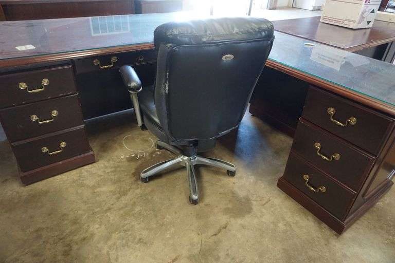Glass Top Desk & Chair Auctions
