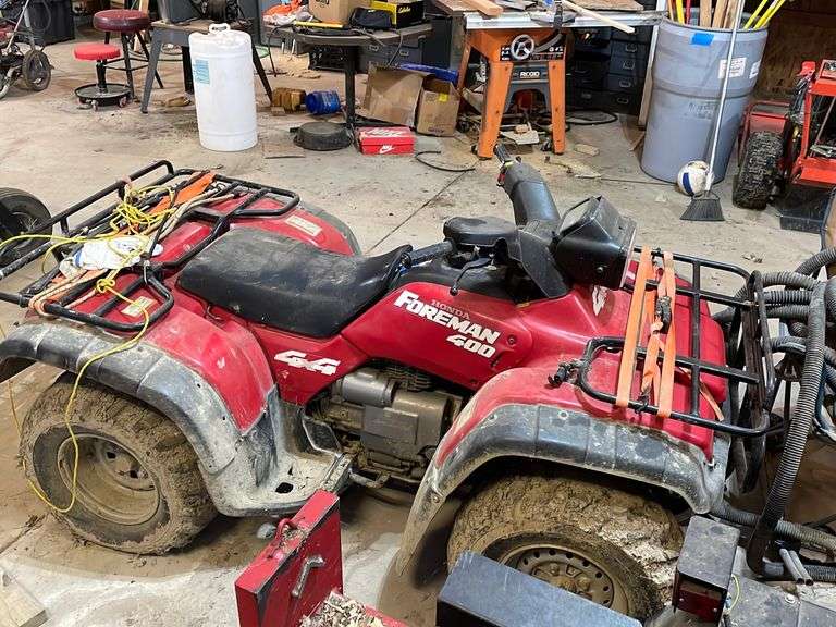 Honda Foreman 400 ATV 4x4. 801 Hours. *Does NOT have a Key* Will Need
