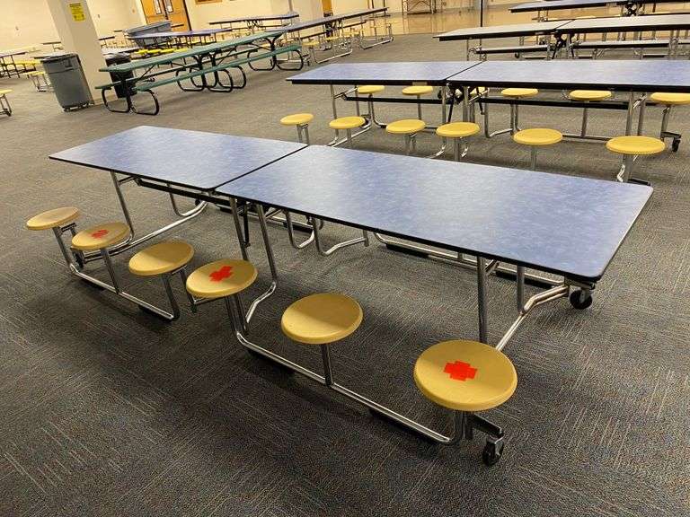 CAFETERIA TABLES CIS Auctions
