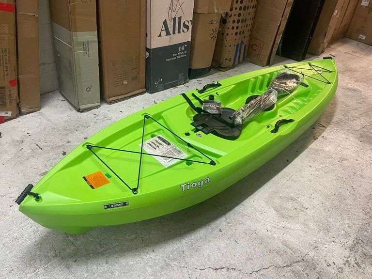 Lifetime Tioga 100 Sit on Top Kayak Prime Time Auctions, Inc.