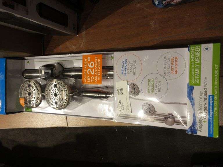 Oxygenics Shower Upgrade Kit Prime Time Auctions, Inc.