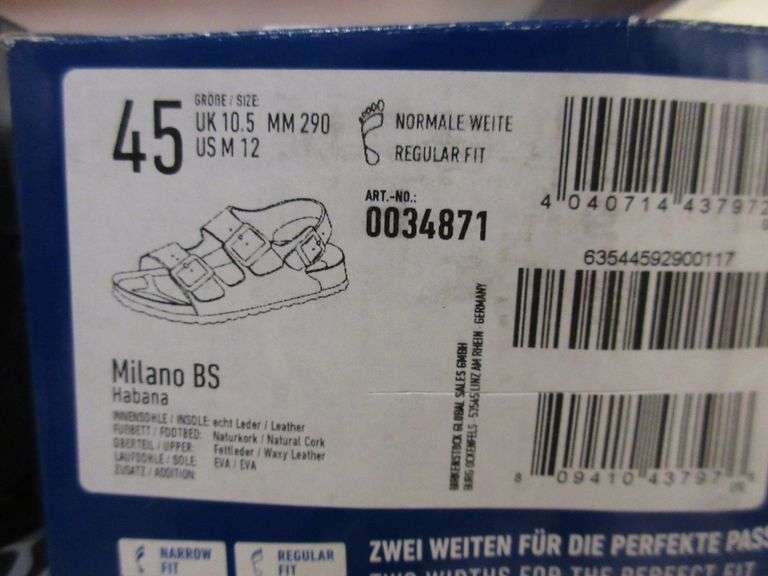 Birkenstocks Size 12 Prime Time Auctions, Inc.