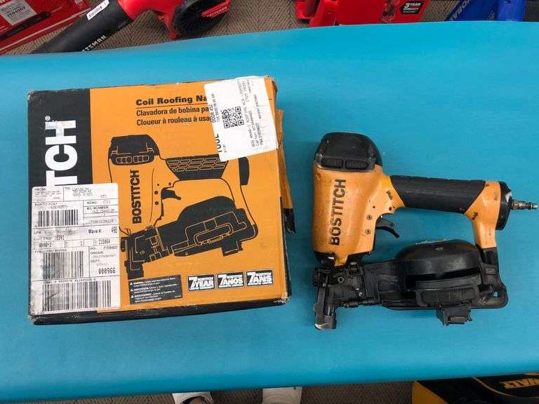 Bostitch Coil Roofing Nailer* Prime Time Auctions, Inc.