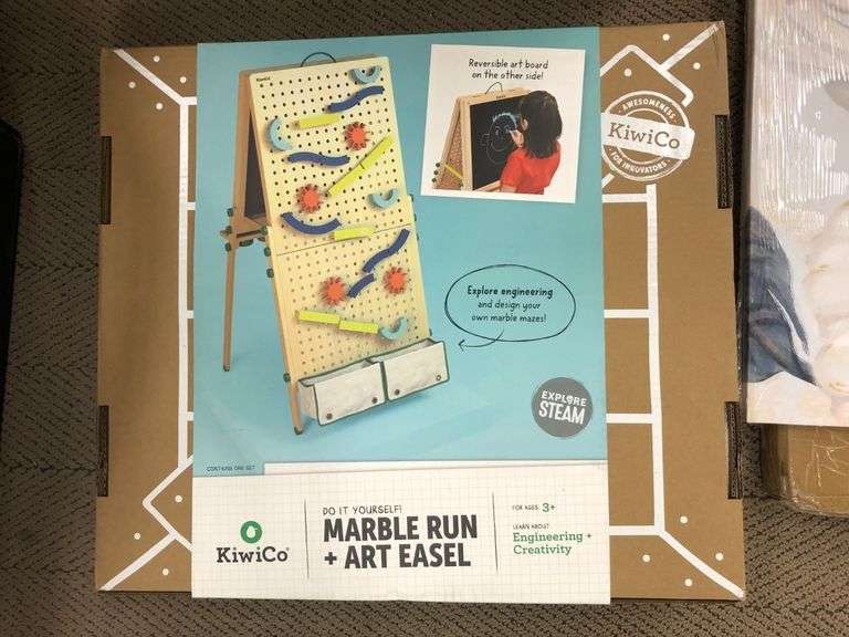 KiwiCo Marbel Run + Art Easel Prime Time Auctions, Inc.
