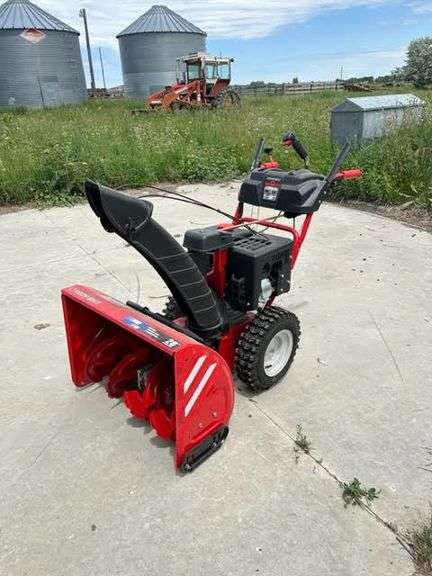 Troy-Bilt Snow Blower - Prime Time Auctions, Inc.