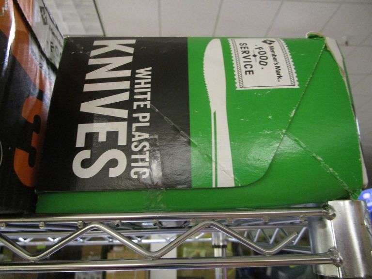 Member's Mark Film Roll, Member's Mark White Plastic Knives Prime