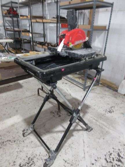 Wet Tile Saw - Prime Time Auctions, Inc.