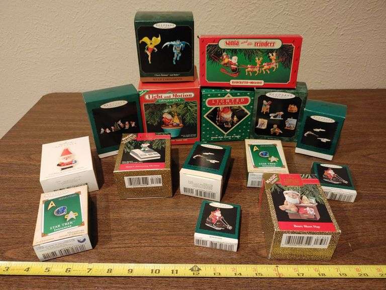 Hallmark, Christmas Ornaments Colorado Premier Realty & Auction Services