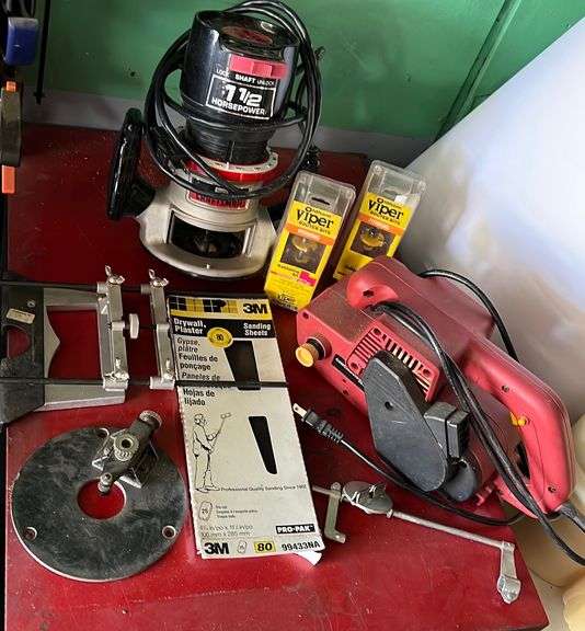 Craftsman, Chicago Electric, Router, Belt Sander, Colorado Premier