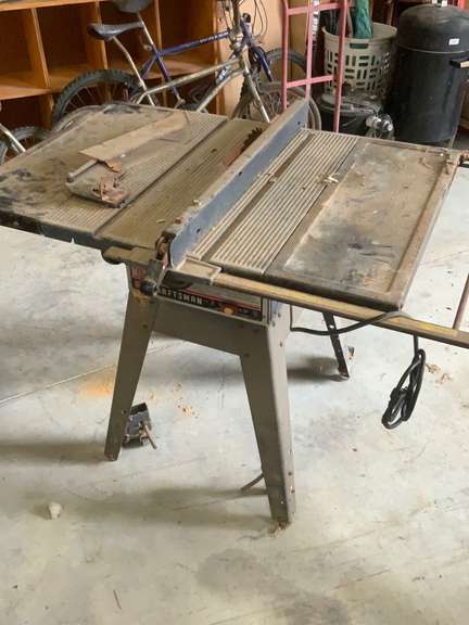 Craftsman 10” Motorized Table Saw, Powers On, CLICK TO VIEW MORE