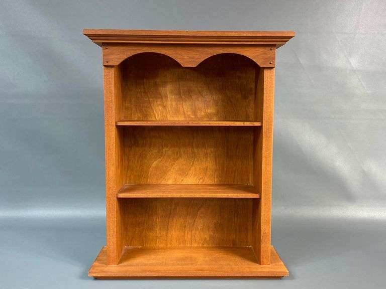 Small Wooden Shelf Coastal Downsizing LLC