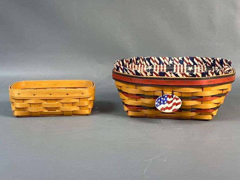 Longaberger Baskets 1999 (2) Coastal Downsizing LLC