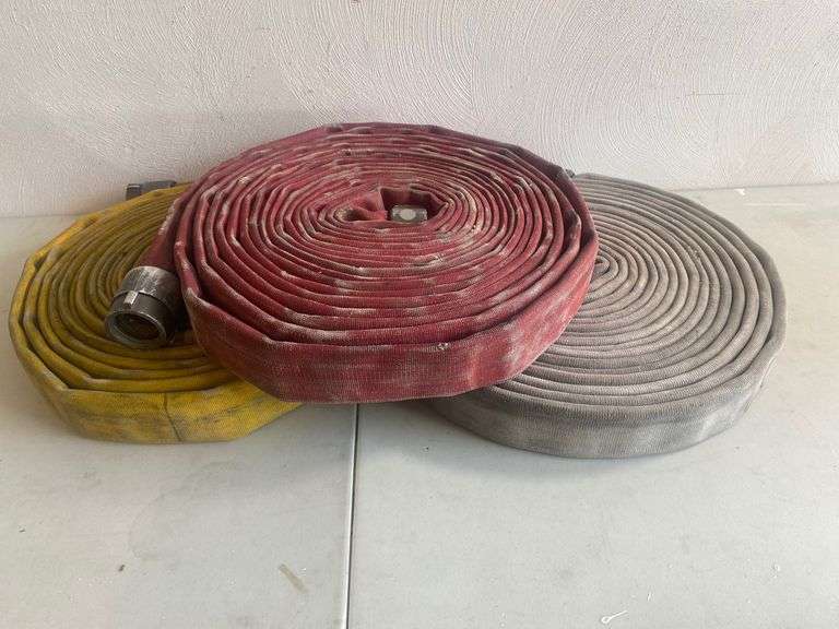 (3) Old Fire Hoses, Great For Docks Coastal Downsizing LLC
